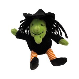 Gund Happy Horribles Witch Plush Halloween Decoration Pull String BouncesJiggles
